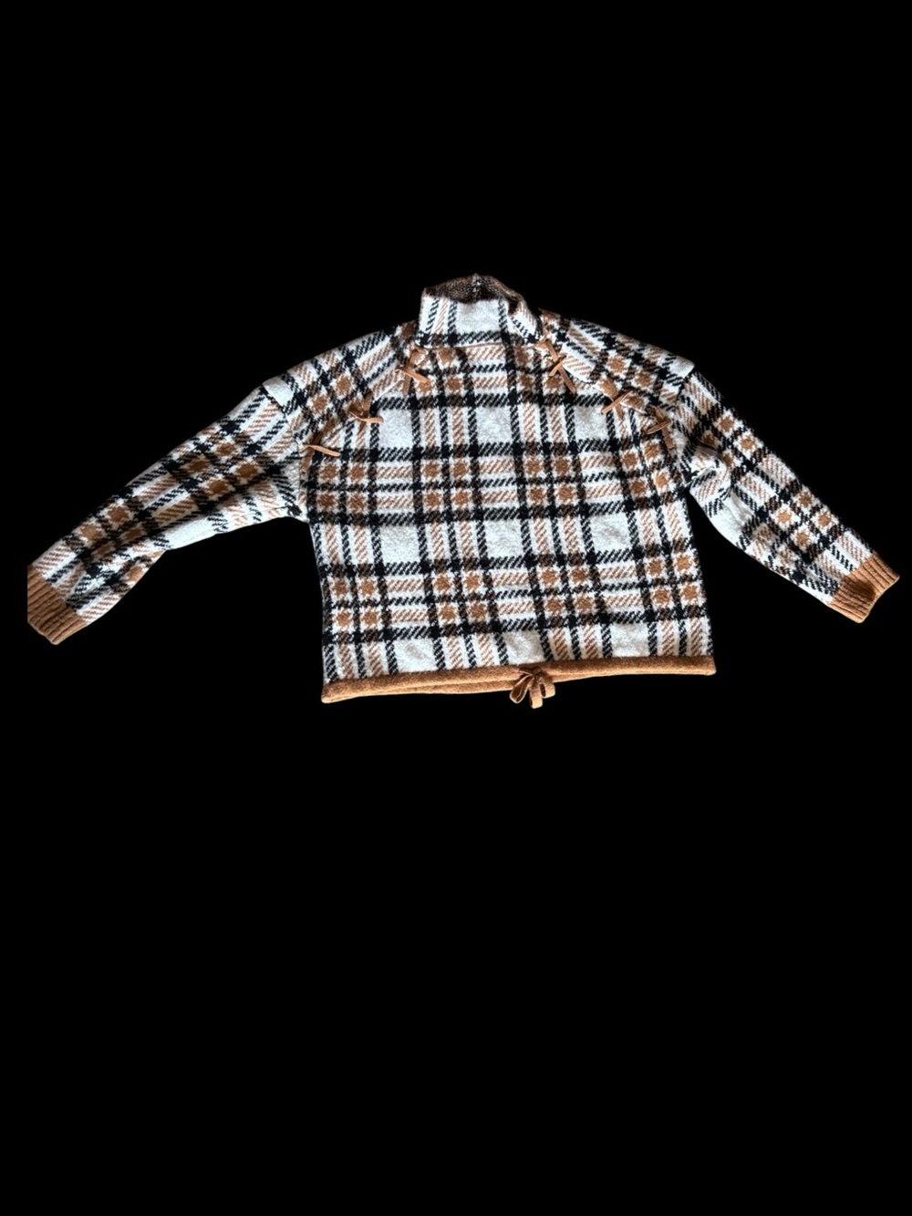 ✨ No Boundaries
brown plaid cropped sweater Size
XL✨